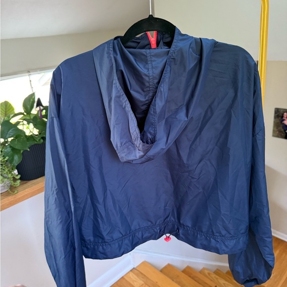 Stella McCartney x adidas Women’s Crop Drawstring StellaSport Windbreaker Size M - Picture 5 of 6